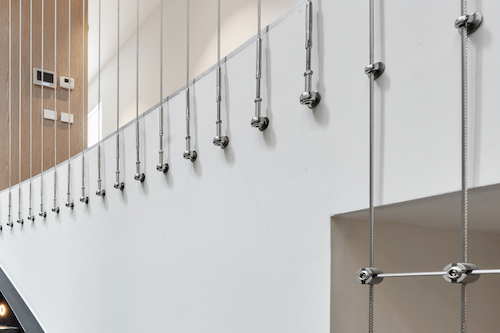 Vertical Wire Balustrade Fixings